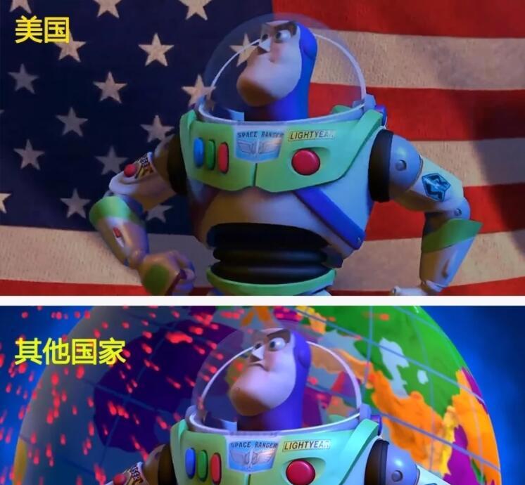 同一部动画电影，在不同的国家，都是不一样的