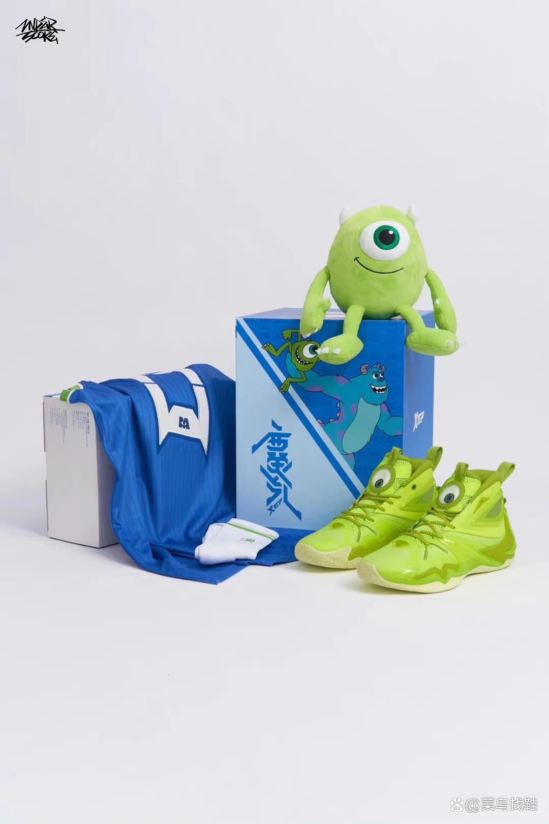 特步鏖战系列篮球鞋“怪兽大学”联名款曝光！特步篮球鞋正在觉醒