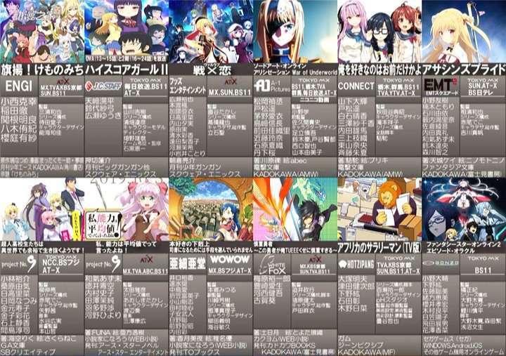 10月新番最新整理，超50部作品播出，来看看有哪些是你的菜！