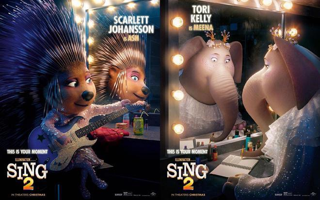 《欢乐好声音2》曝预告海报动物合唱团再度来袭