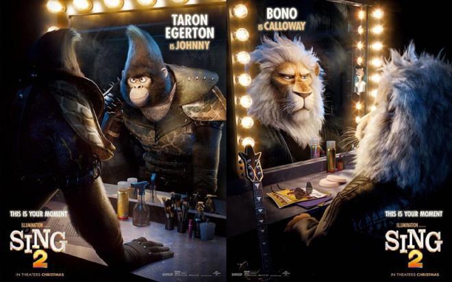 《欢乐好声音2》曝预告海报动物合唱团再度来袭