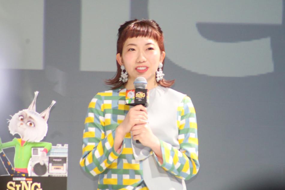 组图：《欢乐好声音2》举行声优报告会长泽雅美杰西等出席