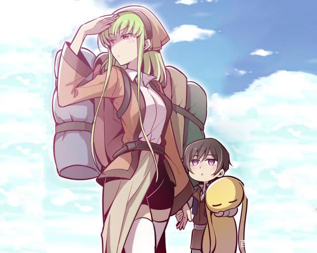 《叛逆的鲁路修》C.C.复活幼年鲁路修，看不老魔女是如何带娃的