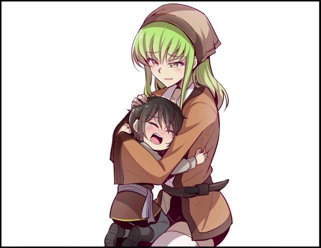 《叛逆的鲁路修》C.C.复活幼年鲁路修，看不老魔女是如何带娃的