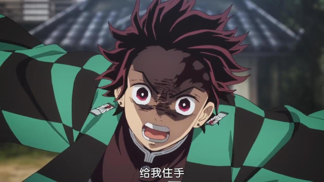 鬼灭之刃：穿着休闲装的CP，善逸与祢豆子牵手，蛇恋两柱太甜了