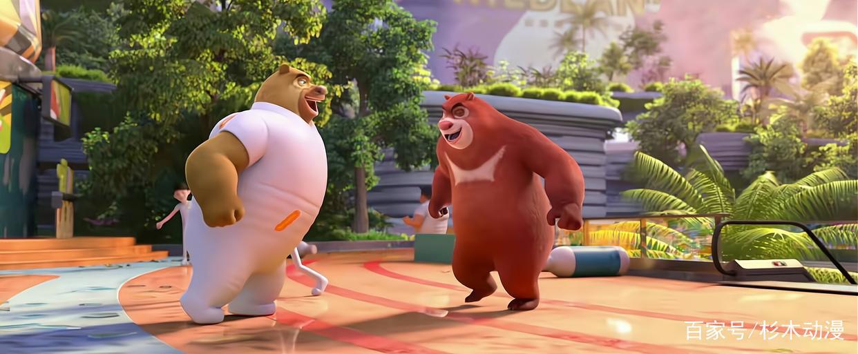 《熊出没》之狂野大陆，带你来看熊熊72变！光头强变身后的逆袭