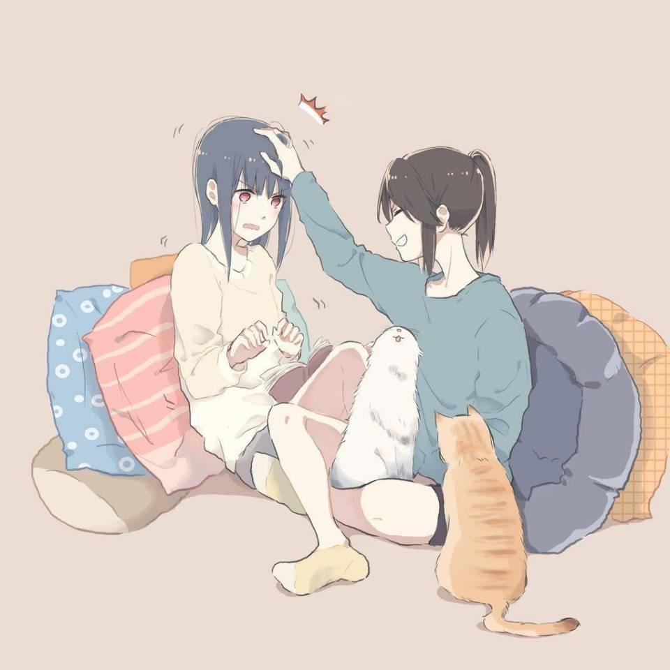 《利兹与青鸟》同人漫画：面对迫害自己的屑主人，猫猫选择了报警