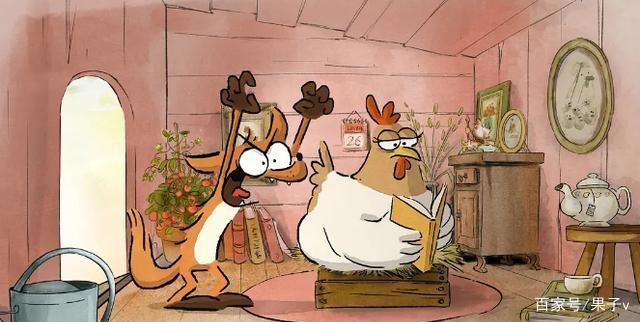 法国喜剧动画片、大坏狐狸的故事是老少皆宜的动画电影