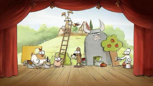 《大坏狐狸的故事》小故事，小色调，大演绎！