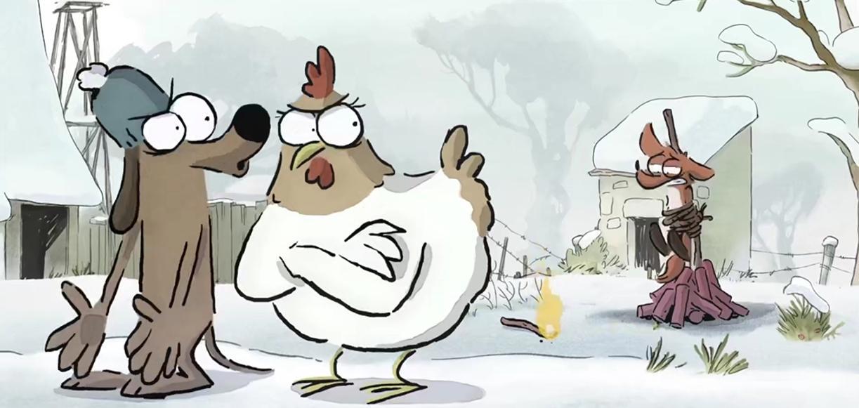 坏狐狸成了小鸡妈妈，角色大反转，所以狐狸都是坏蛋吗？