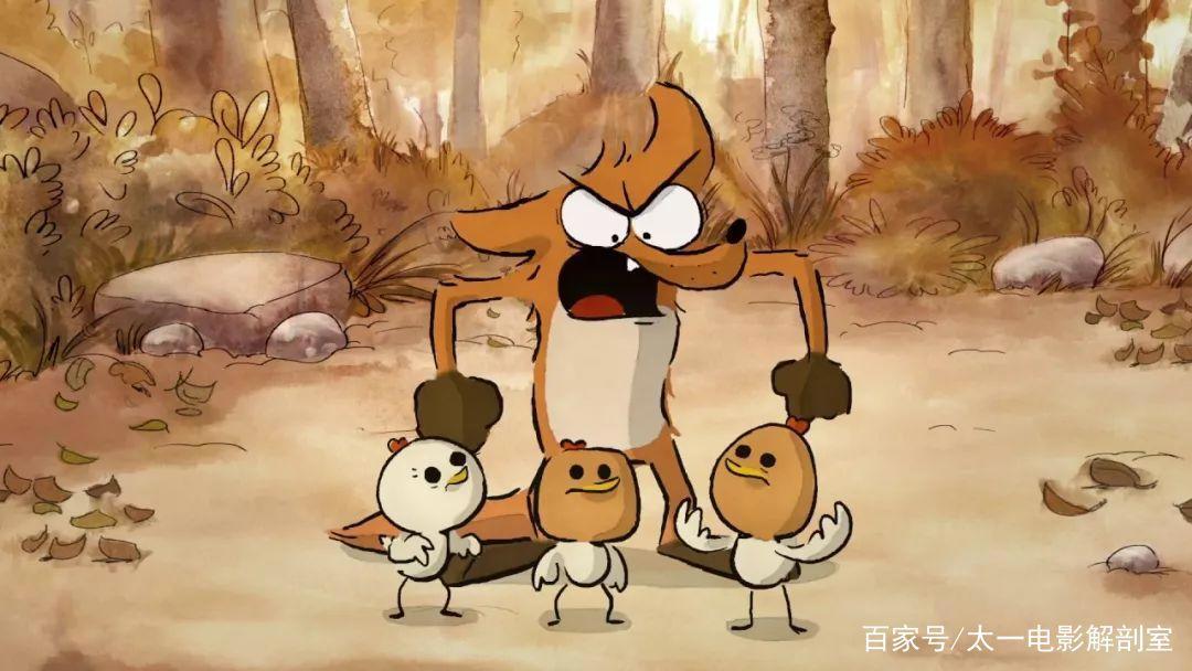 《大坏狐狸的故事》超可爱的动画电影！