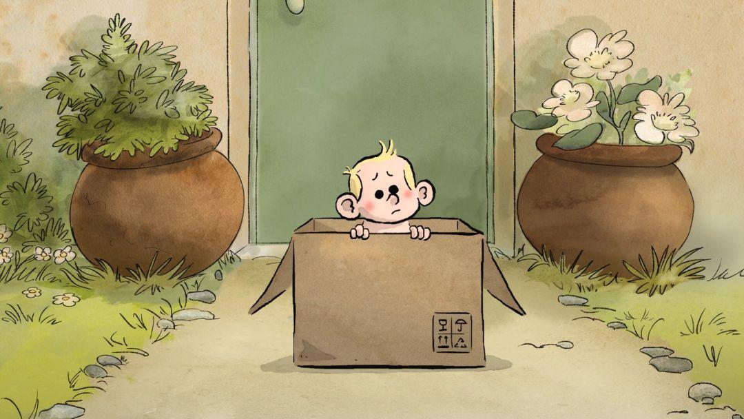 《大坏狐狸的故事》：简单的手绘动画怎么描述出非同一般的温暖？