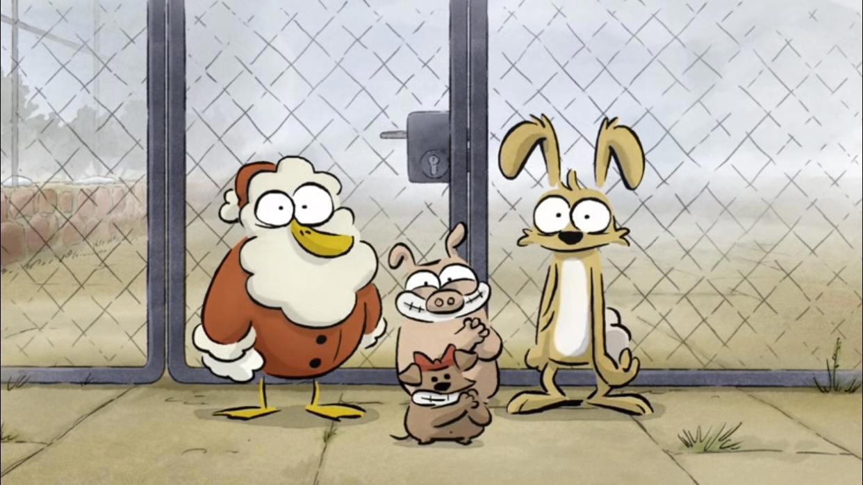 《大坏狐狸的故事》：简单的手绘动画怎么描述出非同一般的温暖？