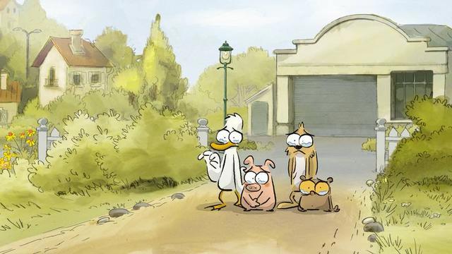 法式小清新动画《大坏狐狸的故事》很萌很可爱