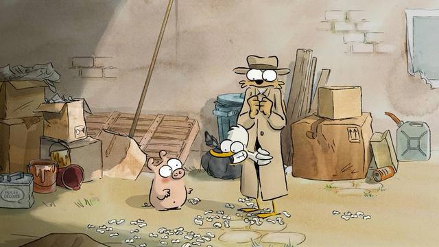 法式小清新动画《大坏狐狸的故事》很萌很可爱