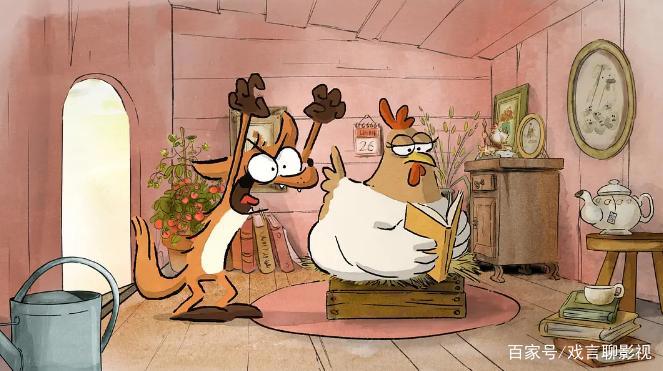 法国喜剧动画片，大坏狐狸的故事，这是一部老少皆宜的动画电影