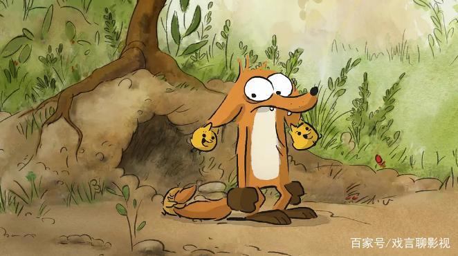 法国喜剧动画片，大坏狐狸的故事，这是一部老少皆宜的动画电影