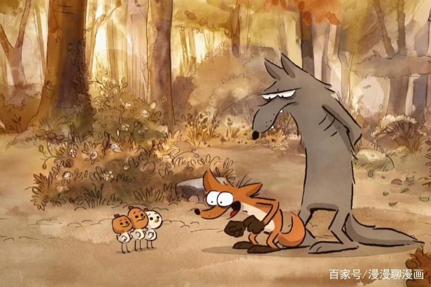 《大坏狐狸的故事》：一部治愈系动漫短片，看懂很多道理！