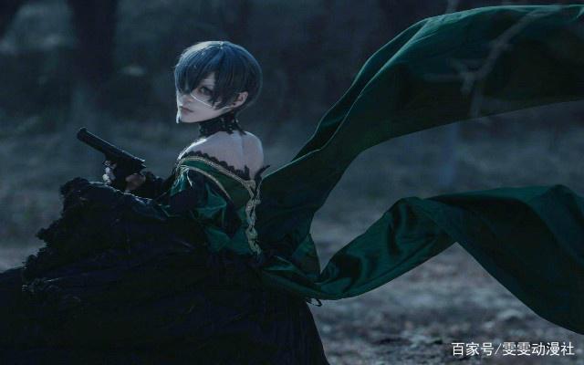 还原度感人的《黑执事》夏尔cos，啵酱什么的，最可爱了