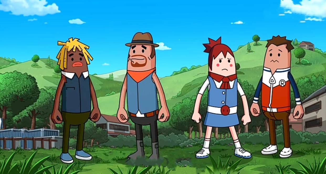 看《香肠派对》四个香肠人组团爆笑吃鸡