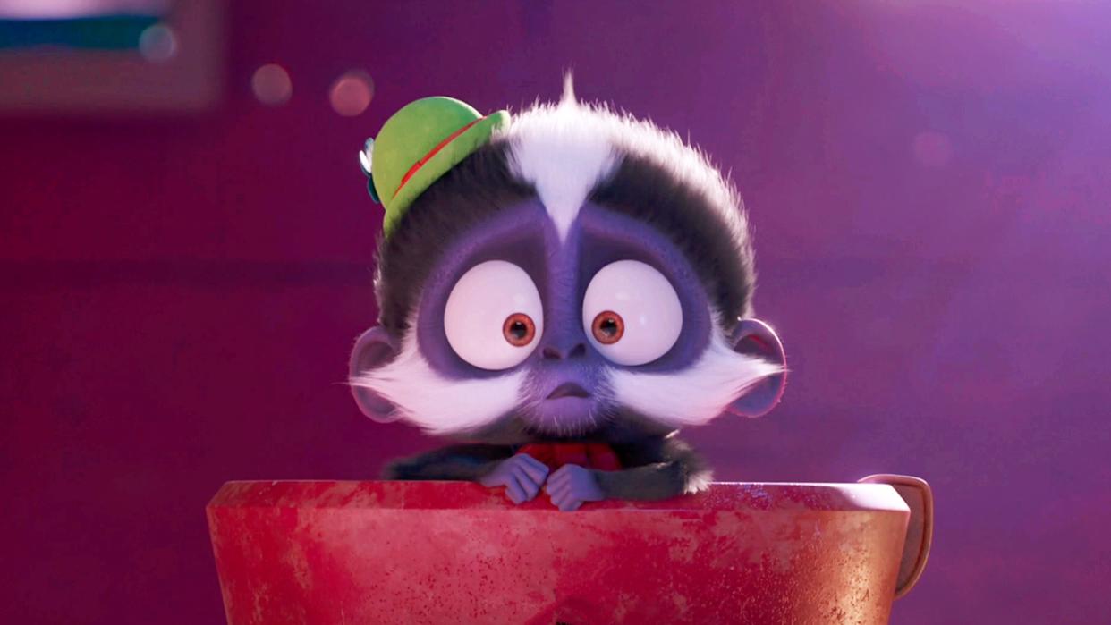 爱宠大机密2：这才叫窜天猴，不管在哪猴都能成焦点，还会洛基摔