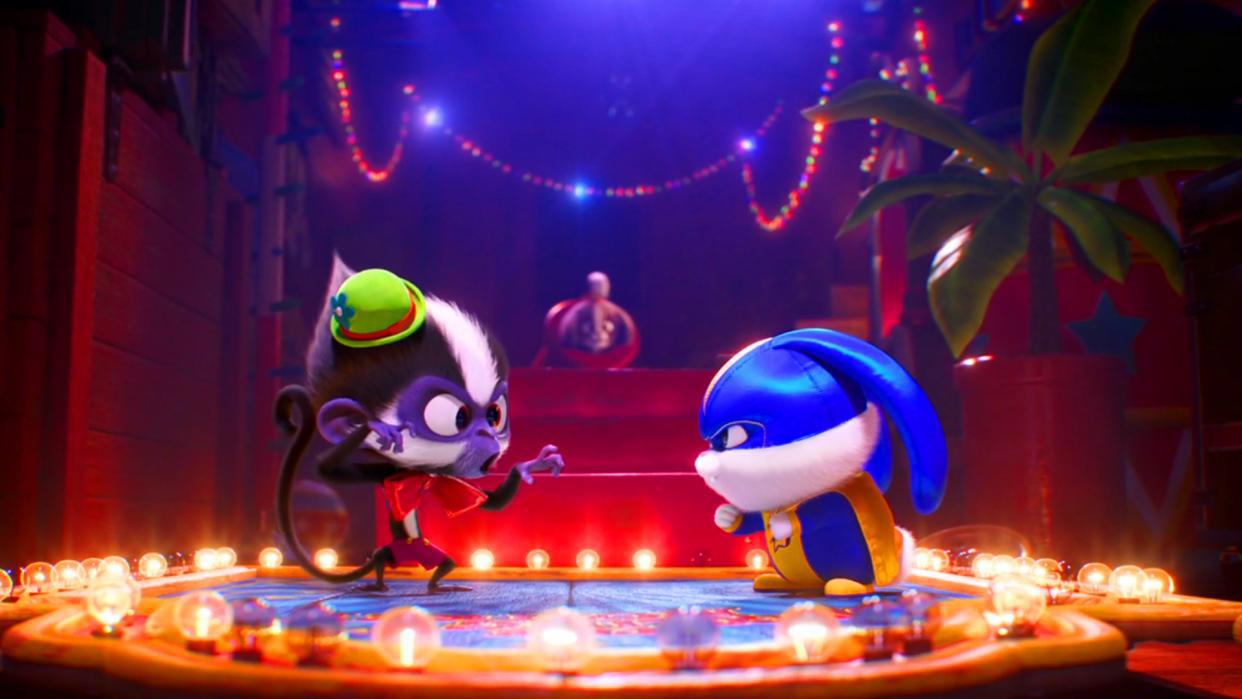 爱宠大机密：当兔子骑上蝙蝠车，变身蝙蝠侠，它就是这条街的靓仔