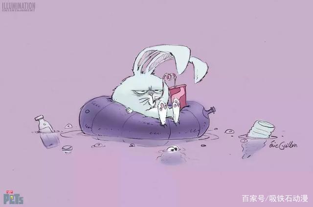 《爱宠大机密》原画欣赏，2D和3D的可爱程度仿佛差了一个银河