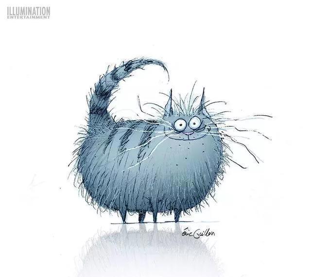 《爱宠大机密》原画欣赏，2D和3D的可爱程度仿佛差了一个银河