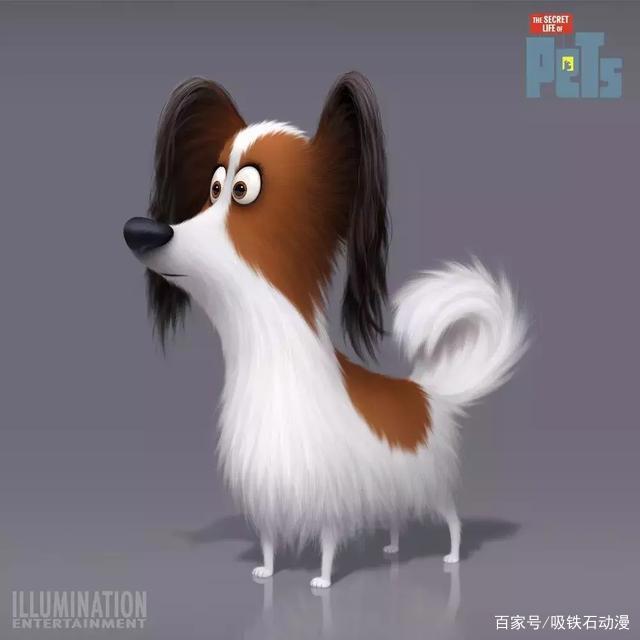 《爱宠大机密》原画欣赏，2D和3D的可爱程度仿佛差了一个银河