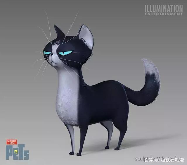 《爱宠大机密》原画欣赏，2D和3D的可爱程度仿佛差了一个银河