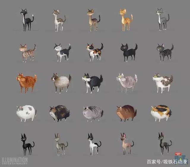 《爱宠大机密》原画欣赏，2D和3D的可爱程度仿佛差了一个银河