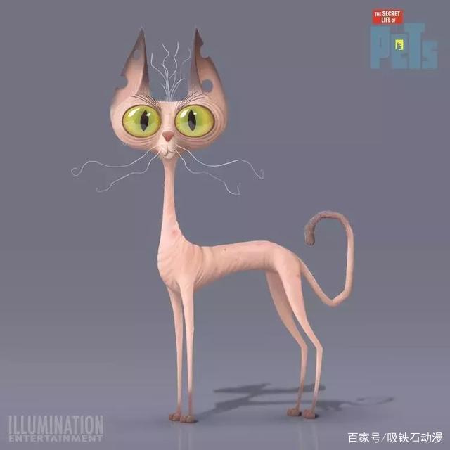 《爱宠大机密》原画欣赏，2D和3D的可爱程度仿佛差了一个银河