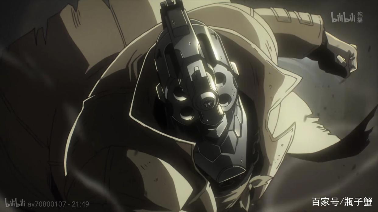 新番《非枪人生》，脑袋是枪的男主角，你一定没见过