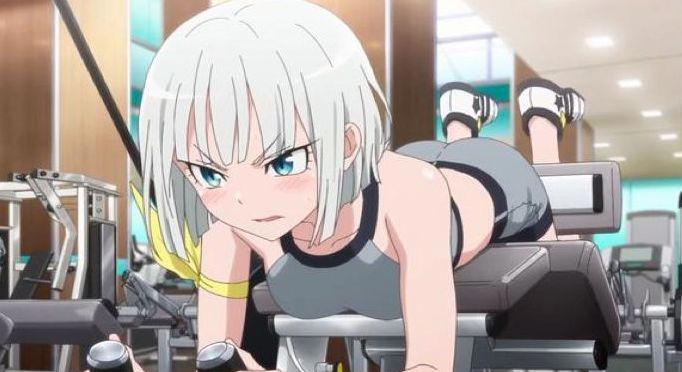 满满肉感？《拳愿阿修罗》联动健身少女，美女与硬汉的互动