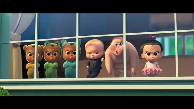 动画电影《宝贝老板》幽默搞笑，穿着西装、酷酷的小宝贝，太好看