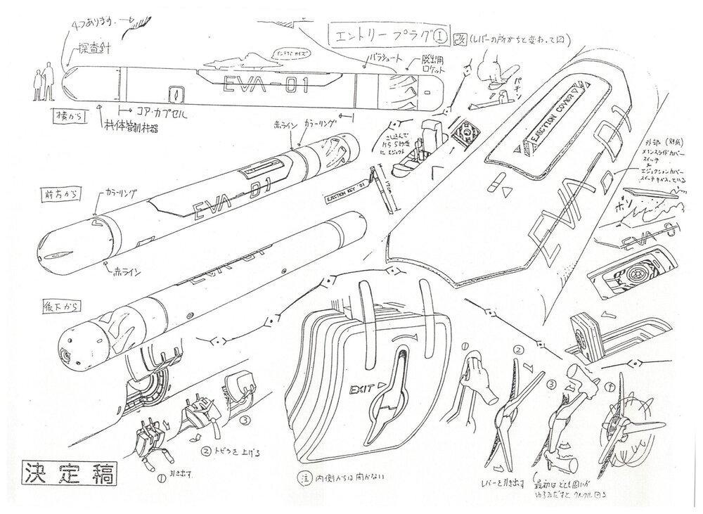 《新世纪福音战士》的机体设计详解，生物覆甲结构与同步操纵系统