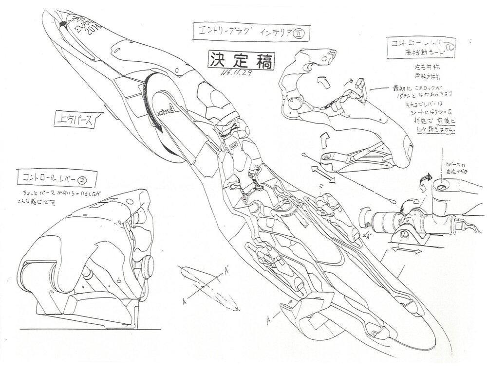 《新世纪福音战士》的机体设计详解，生物覆甲结构与同步操纵系统