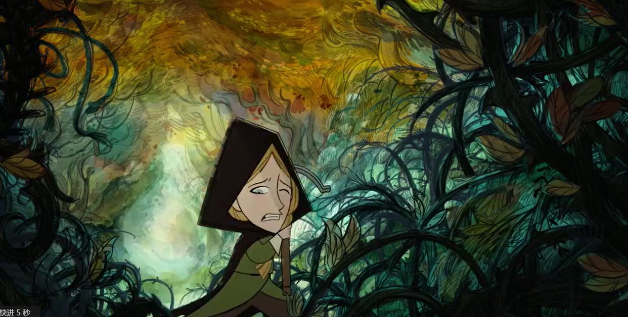 豆瓣评分8.2，最佳动画电影《狼行者》，全程颠覆我的感官