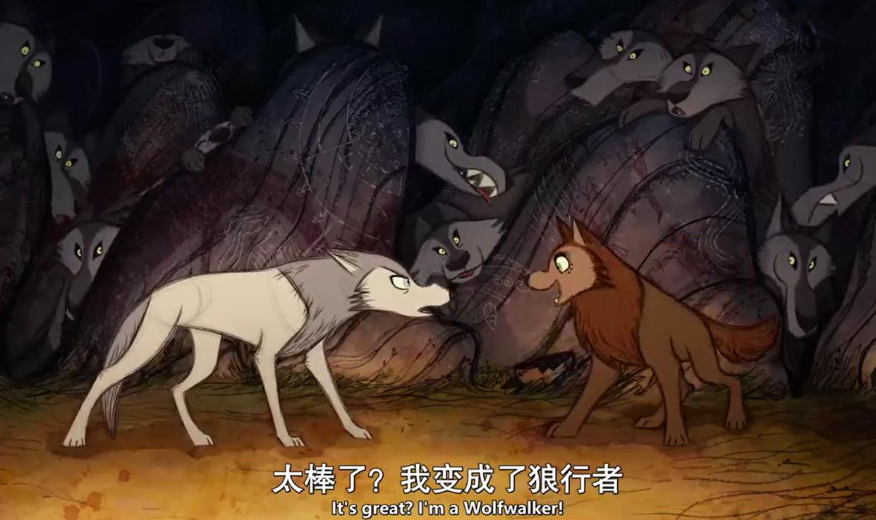 豆瓣评分8.2，最佳动画电影《狼行者》，全程颠覆我的感官