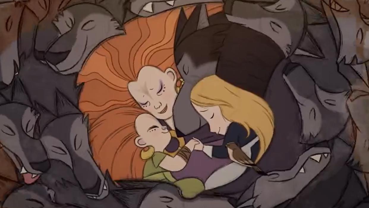 豆瓣评分8.2，最佳动画电影《狼行者》，全程颠覆我的感官