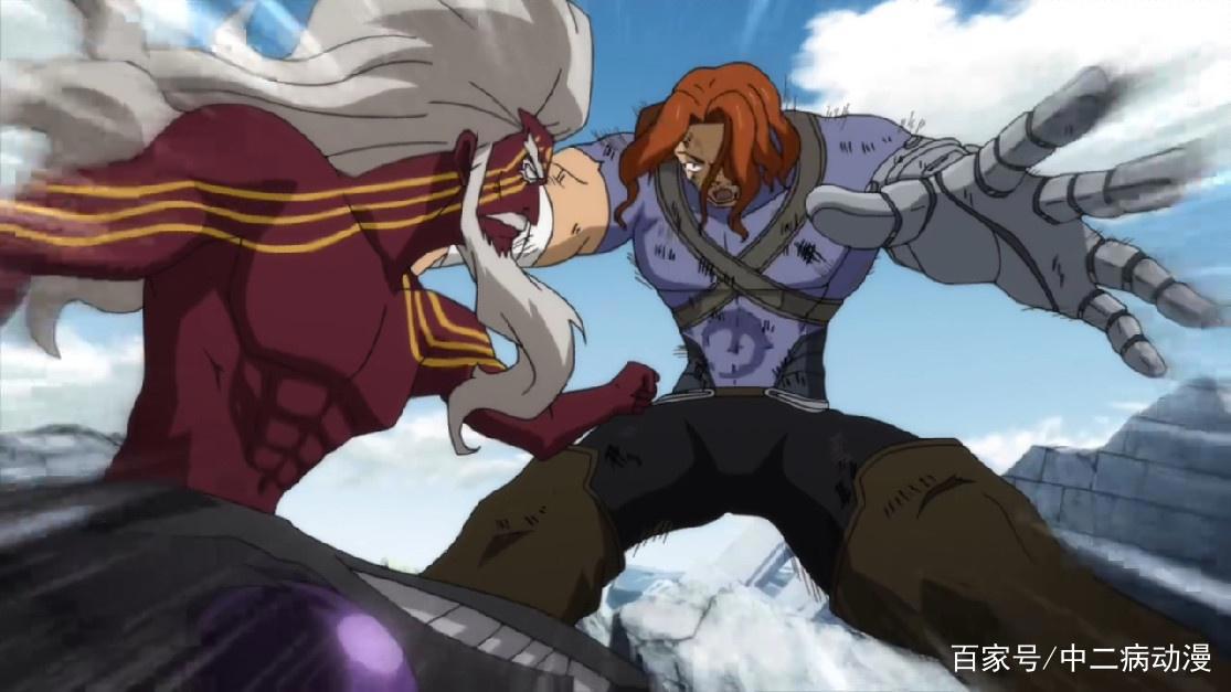 妖精的尾巴316集：妖尾最强战力被削弱，对战魔法王，一直挨打！