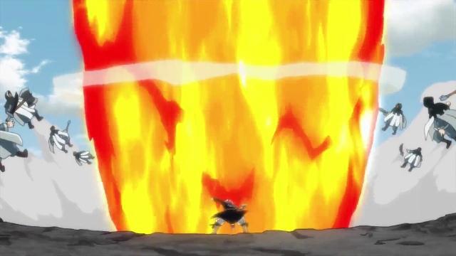 《妖精的尾巴最终季》：纳兹对格雷说：“看，我抓到一万落单的”