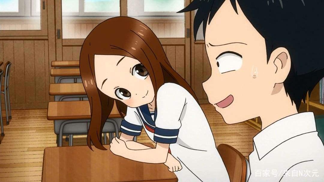 《擅长捉弄人的高木同学》：这是一部豆瓣9.0，B站9.9的高分新番