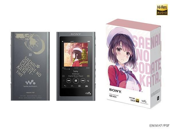 索尼推出动漫限定版耳机和音乐播放器，带有“加藤惠”特质语音卡