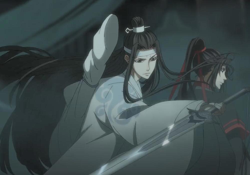 《魔道祖师》薛洋想偷袭羡羡，蓝湛在不会得逞，点睛召将看着好疼
