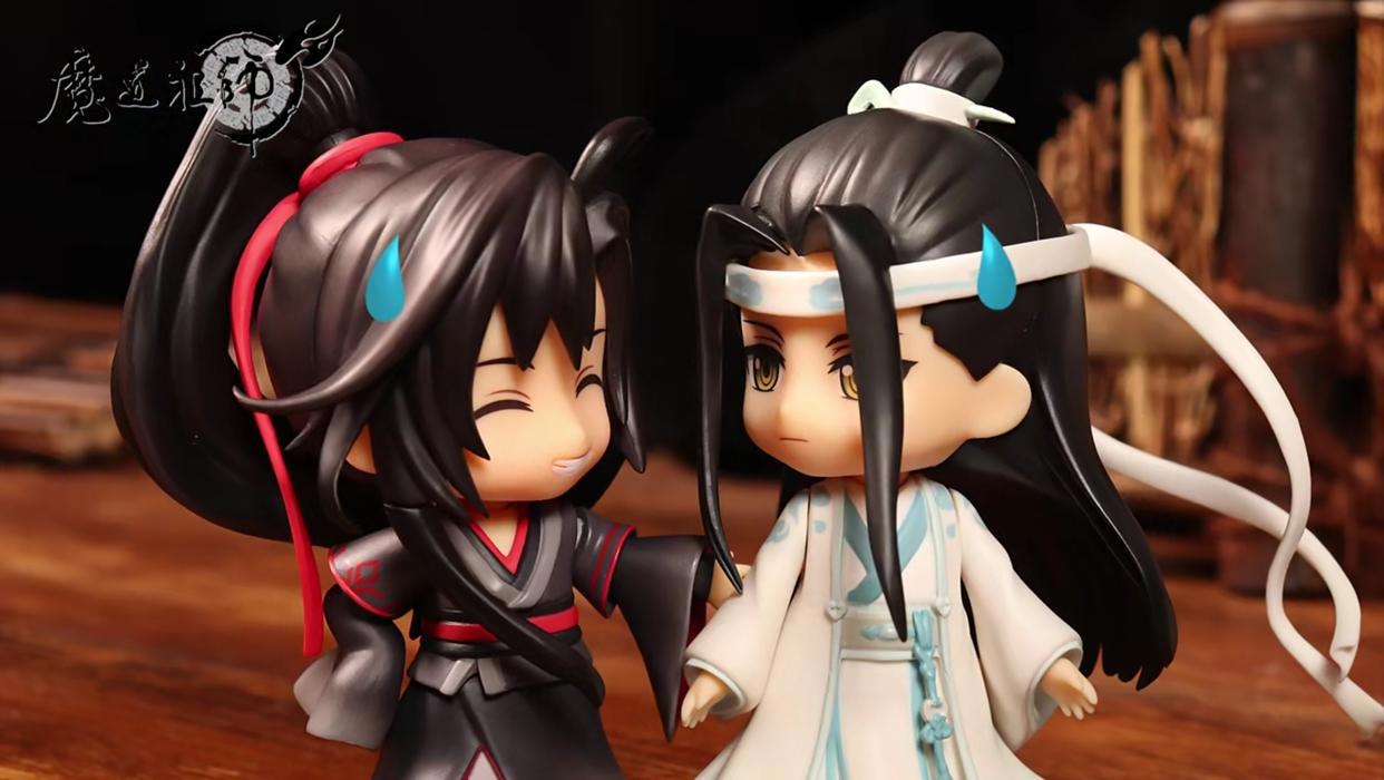 《魔道祖师》动画官方发微，忘羡黏土动画来啦，请收下五一贺礼！