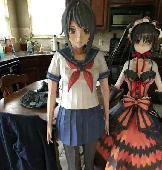 杭州某白事店推出二次元殡葬服务将动漫角色制作成纸人出售