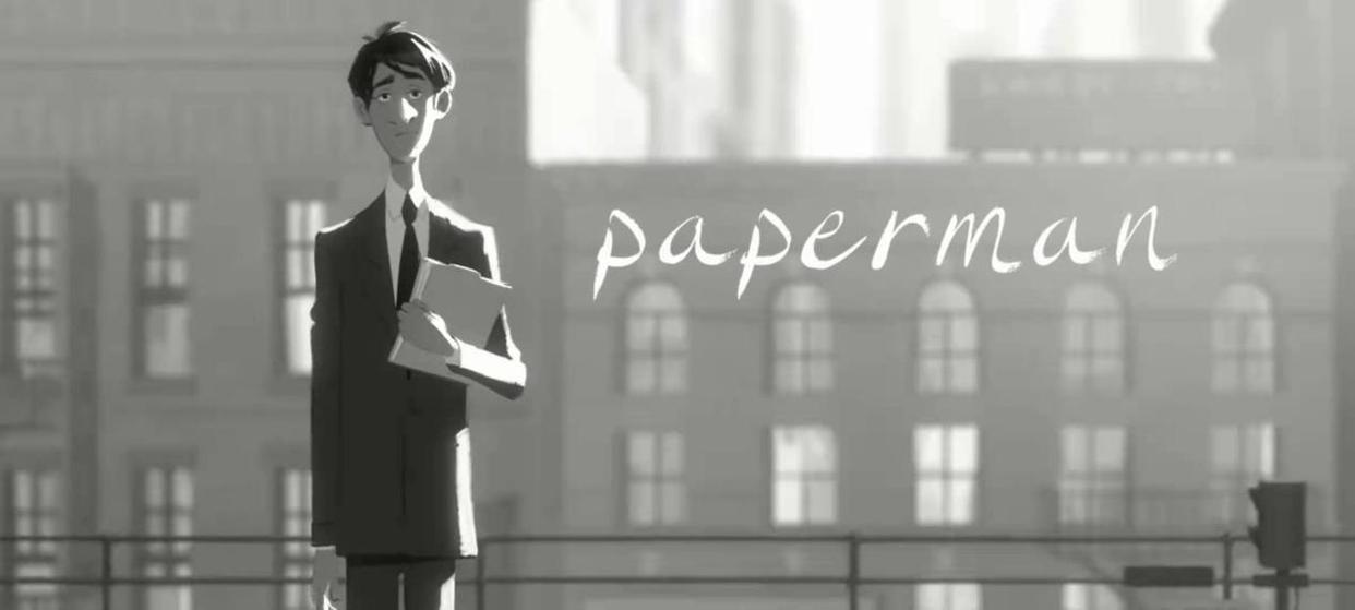 《纸人Paperman》：遇见心动的爱情，会为你的生活添彩