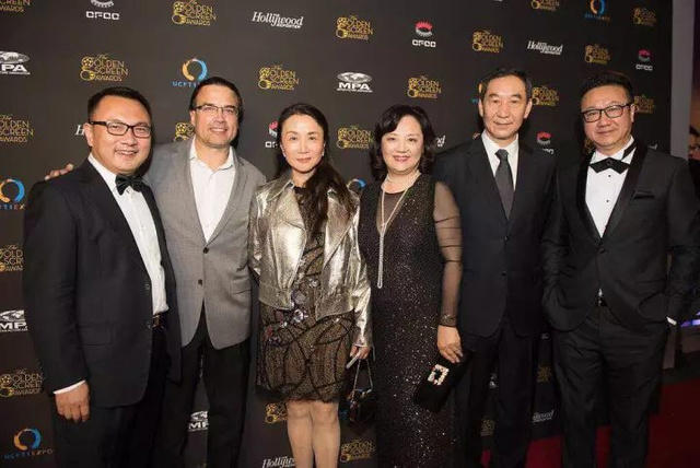 第二届“金色银幕奖”洛杉矶盛大开幕好莱坞华裔著名演员卢燕女士获得终身成就奖