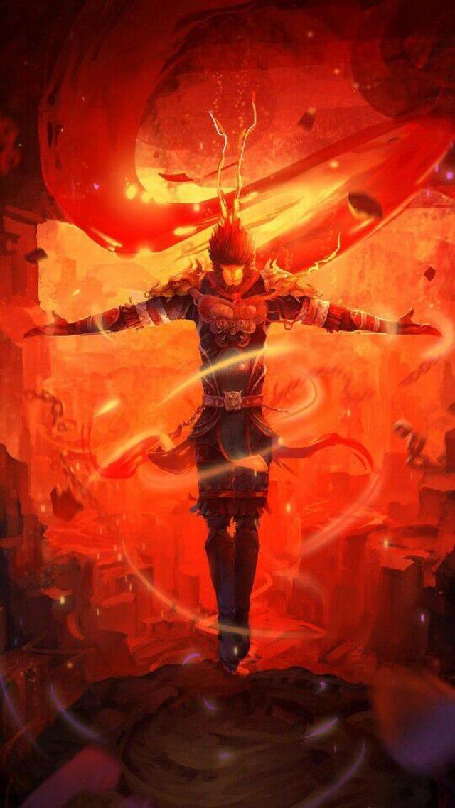 这可能是我在二次元见过最帅的孙悟空了，别拦我，我要给他生猴子